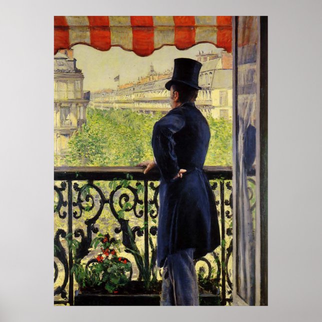 Affiche Gustave Caillebotte (Devant)