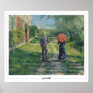 Affiche Gustave Caillebotte Beaux-Arts #14