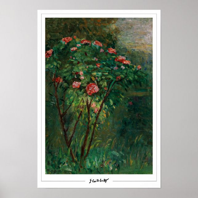 Affiche Gustave Caillebotte Beaux-Arts #266 (Devant)