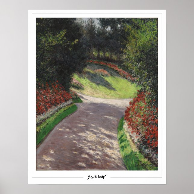 Affiche Gustave Caillebotte Beaux-Arts #369 (Devant)