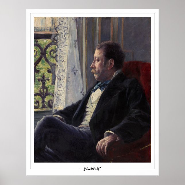 Affiche Gustave Caillebotte Beaux-Arts #37 (Devant)