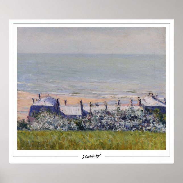 Affiche Gustave Caillebotte Beaux-Arts #394 (Devant)