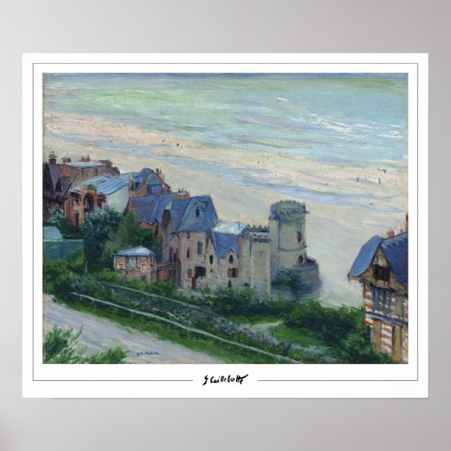 Affiche Gustave Caillebotte Beaux-Arts #97 (Devant)