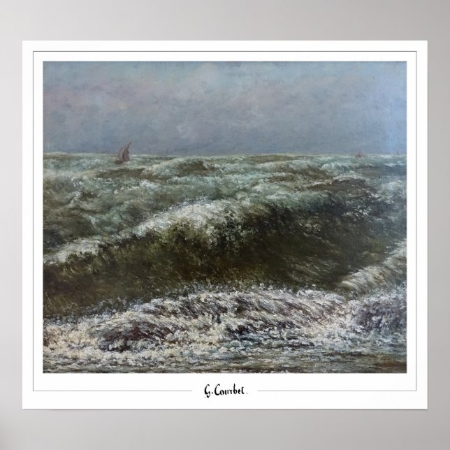 Affiche Gustave Courbet Art N° 183 (Devant)