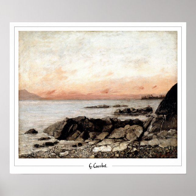 Affiche Gustave Courbet Art N° 258 (Devant)