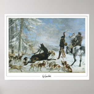 Affiche Gustave Courbet Art N° 421