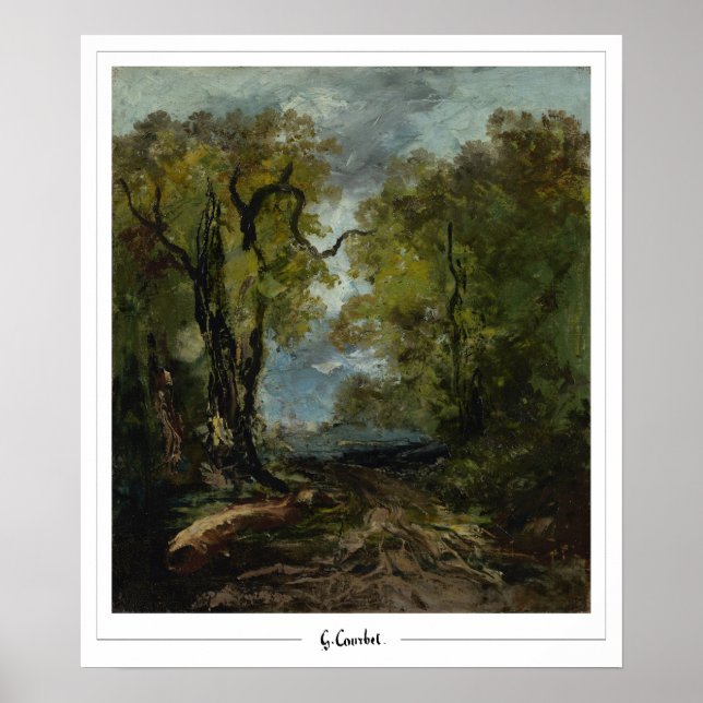 Affiche Gustave Courbet Art N° 917 (Devant)