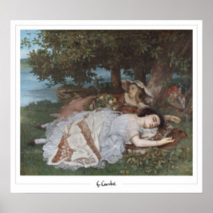 Affiche Gustave Courbet Beaux Art #96