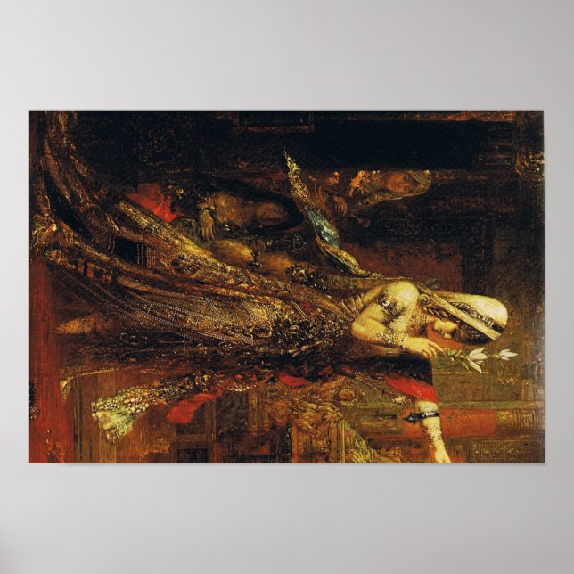Affiche Gustave Moreau Art (Devant)