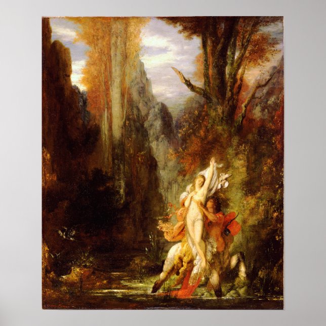 Affiche Gustave Moreau Dejanira (automne) (Devant)
