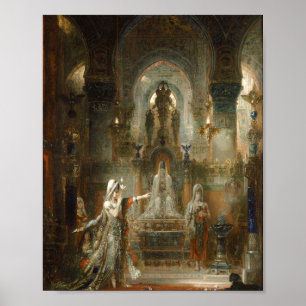 Affiche Gustave Moreau- Salome Dancing before Herod