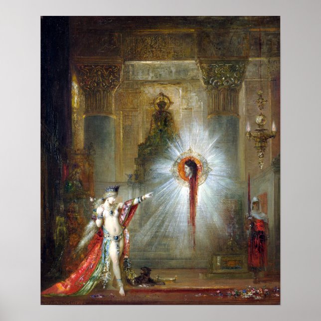 Affiche Gustave Moreau The Apparition (Devant)