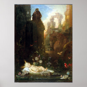 Affiche Gustave Moreau The Infant Moses