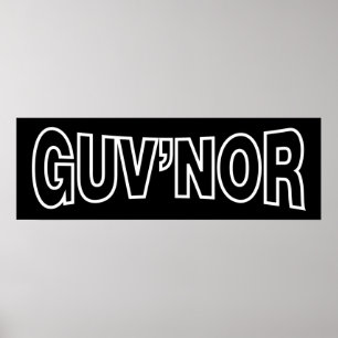AFFICHE GUV'NOR