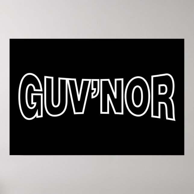 AFFICHE GUV'NOR (Devant)