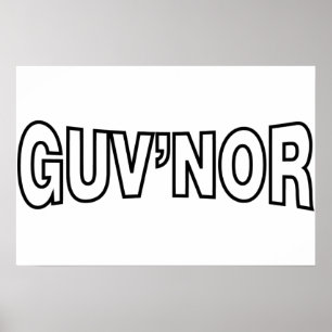 AFFICHE GUV'NOR