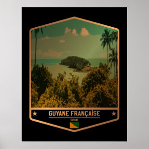 Affiche Guyane française