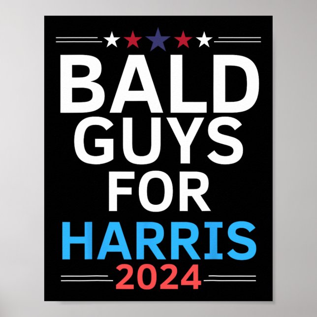 Affiche Guys For Kamala Harris 2024 - Kamala Harris 2024 (Devant)