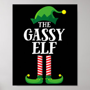 Affiche Gy Elf Matching Famille Groupe Noël