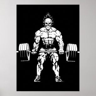 Affiche Gym entraînement Bodybuilding - Lifting Motivation