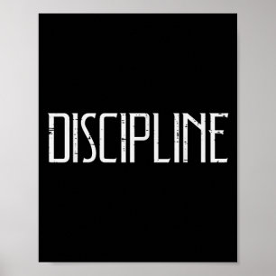 Affiche Gymnase Discipline Exercice Fitness Motivational H
