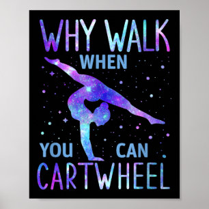 Affiche Gymnaste de roue