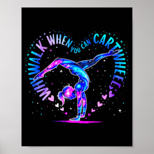 Affiche Gymnaste Juste Une Fille Qui Aime La Gymnastique P