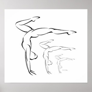Affiche Gymnastique