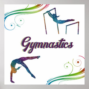 Affiche Gymnastique Dreams Gymnaste