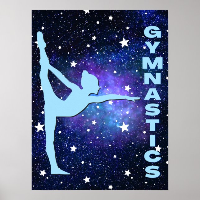 Affiche Gymnastique galaxie (Devant)