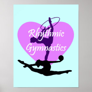Affiche Gymnastique rythmique