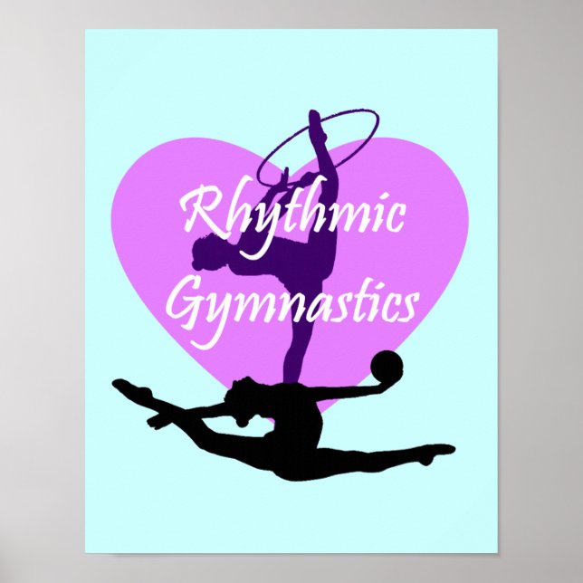 Affiche Gymnastique rythmique (Devant)