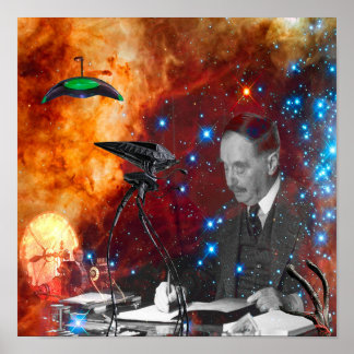 Affiche H.G.Wells