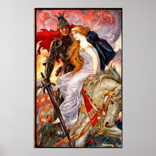 Affiche H J Ford Illustration Vintage