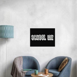 Affiche H. Metal Translucide-Blanc