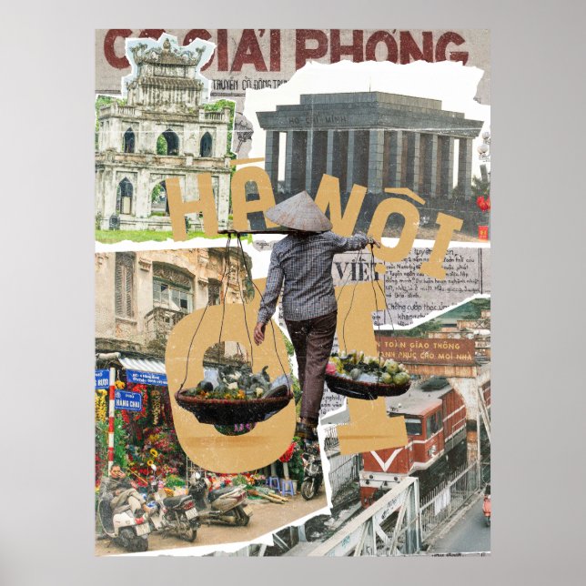 Affiche "Hà Nội Ơi" (Devant)