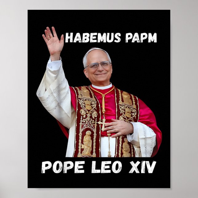 Affiche Habemus Papam Pape Leo Xiv _9 (Devant)