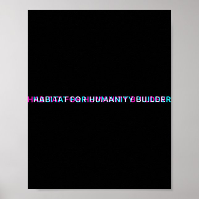 Affiche Habitat For Humanity Builder First Great Good Luck (Devant)