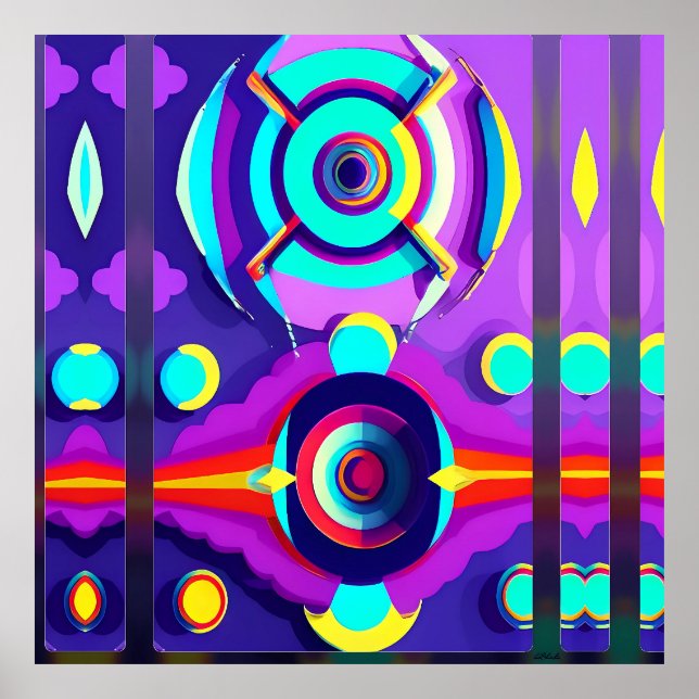 Affiche Habitat Pour Modernité Ken Gage Art (Devant)