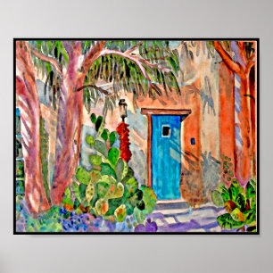 Affiche Hacienda du Nouveau-Mexique