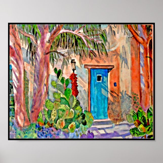 Affiche Hacienda du Nouveau-Mexique (Devant)