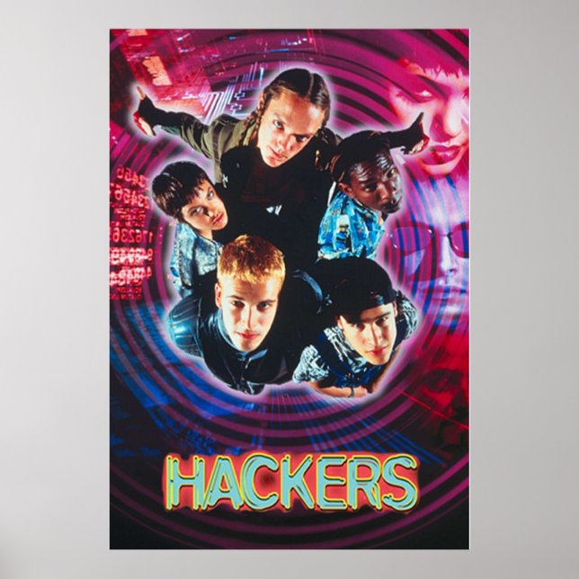Affiche Hackers (Devant)
