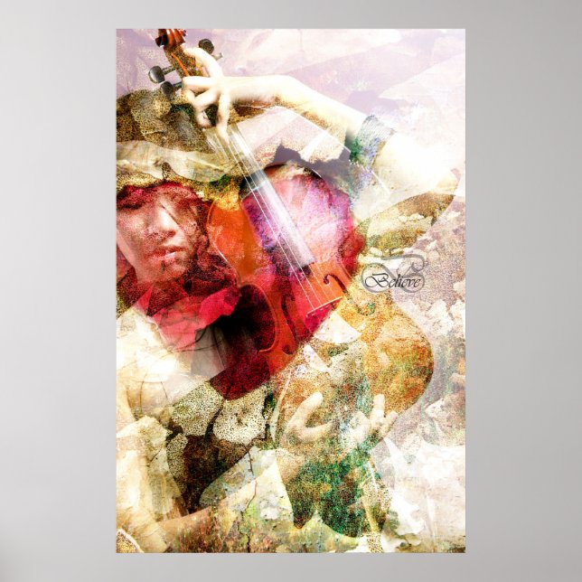 Affiche Had I Not Believed (Violin Art Poster) (Devant)
