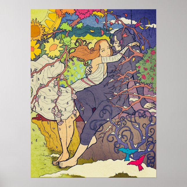 Affiche Hadès et Perséphone (Devant)