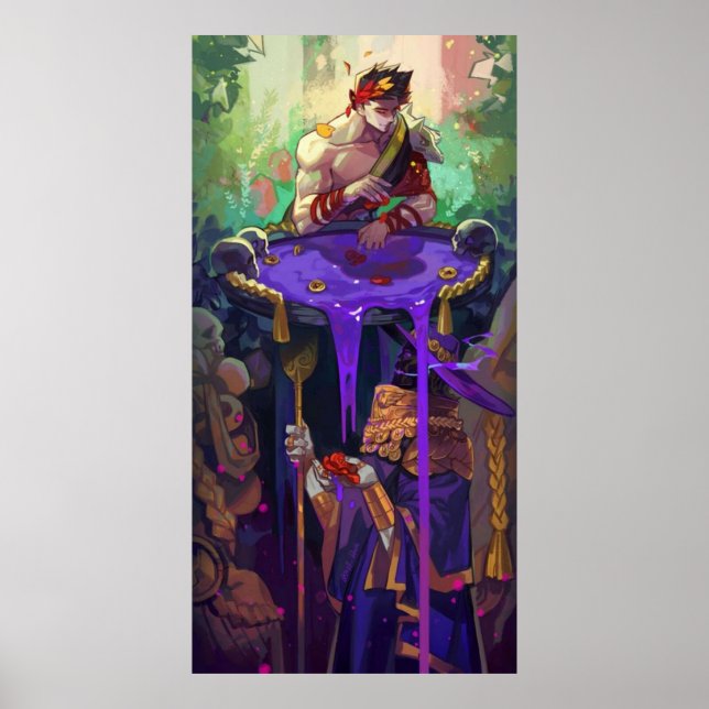 Affiche Hades Game Zagreus (Devant)