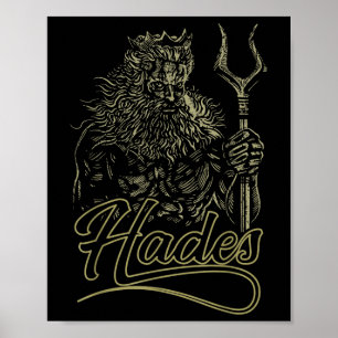 Affiche Hadès Grec Dieu _ Héros Costume Entraînement Dieu