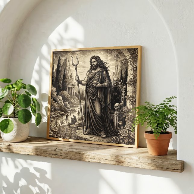 Affiche Hadès Mythologie grecque (Créateur téléchargé)