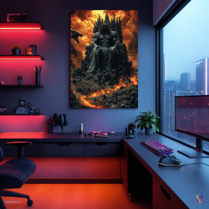 Affiche Hadès, Roi des Enfers - Dieu des Ténèbres et du Fe