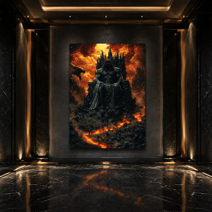 Affiche Hadès, Roi des Enfers - Dieu sombre du Feu