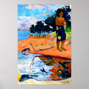 Affiche Haere Pape (1892) de Paul Gauguin